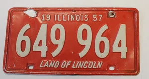 1957 ILLINOIS 1957 LAND OF LINCOLN ORIGINAL - Bild 1 von 1