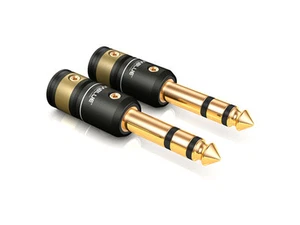 2 X Viablue T6s Phono Plug 6.3Mm Stereo 30548 Klinkenstecker + Werkzeug - Picture 1 of 3