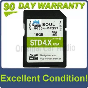 2015 OEM Navegación GPS Memoria Fábrica STD 4.X Tarjeta SD Mapa de EE. UU. 96554-B2352 - Imagen 1 de 3