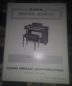 Manual de servicio de órgano Conn para Caprice modelo 430 - Imagen 1 de 7