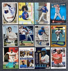 VLADIMIR GUERRERO 1997-2009 Baseball Rookie Card Lot! 12x Cards Serial /1000! RC