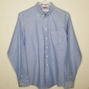 NWT Boys Izod Size L 14-16 Regular Button Up Shirt Light Blue L/S - Picture 1 of 7
