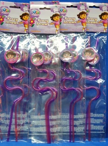 Dora 8 Pajitas Locas la Exploradora 8 Pajitas locas Dora Fiesta Favores ENVÍO GRATUITO - Imagen 1 de 1