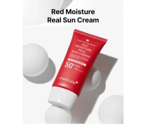 MEDICUBE Red Moisture Real Sun Cream 50ml SPF50+ / PA++++ UV Sun Block Sunscreen - Picture 1 of 7