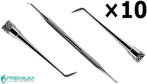 10 Pcs Anterior Sickle Scalers Dental Morse Miniature Premium Instruments - Picture 1 of 4