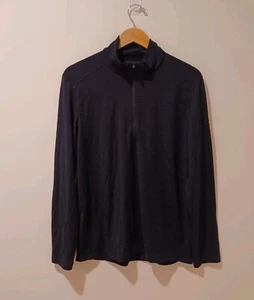 Icebreaker 200 Men's Merino Wool 1/4 Zip Pullover Shirt L Hiking Outdoors Top - Picture 1 of 7