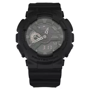 Casio G-Shock GA110MB-1A Ana-Digi XL 3D Black Rubber 200M Quartz Men's Watch - Picture 1 of 1
