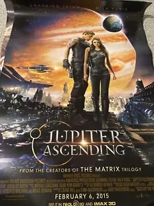 Jupiter Ascending - Original DS movie poster 27x40 EX Channing Tatum Mila Kunis - Picture 1 of 3