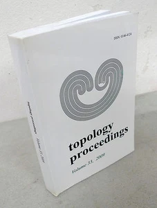 TOPOLOGY PROCEEDINGS VOLUME 33,2009 Nipissing University[matematica,topologia - Bild 1 von 1