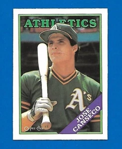 Tarjeta Pee Chee 1988 OPC #370 Joseph Canseco Athletics A's 88 O - Imagen 1 de 2