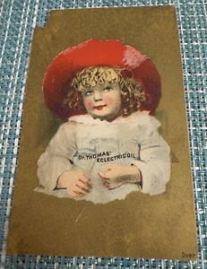 VICTORIAN TRADE CARD Dr. Thomas ECLECTRIC  Oil  Foster Milburn & CO - Picture 1 of 7