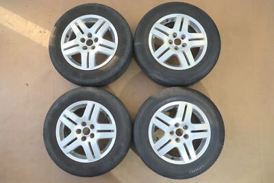 VW Golf 4 Bora Beetle Alufelgen Felgen 195/65 R15 Sommerreifen 1J0601025Q 2-4mm - Bild 1 von 4