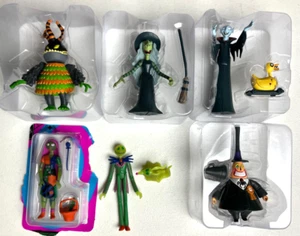 Nightmare Before Christmas Super 7 Reaction Figures lot, jack sally mayor witch - Picture 1 of 8