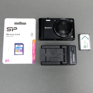 Sony Cyber-shot DSC-WX300 Digital Camera – Includes Battery, Charger, SD Card - Picture 1 of 24