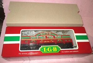 LGB 42103 Weihnachtszug SANTA'S TREE FARM Gondel mit Bäumen Spur G NEU IM KARTON - Bild 1 von 4