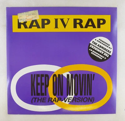 12" Maxi-Single Vinyle RAP IV RAP Keep On Movin' La Version RAP ZYX - P1640 H21 - Photo 1/3