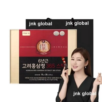 Jungwonsam 6 Years Korean Red Ginseng Extract 365 Sticks 30Pc + Track - Image 1 of 4