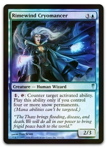 Rimewind Cryomancer #43 (Foil) (LP) Coldsnap CSP Magic MTG - Picture 1 of 1