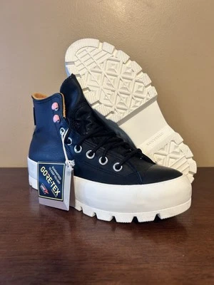 Talla 9 Mujer Converse CTAS Tacos Invierno Alto Negro Rosa Botas Zapatos 568763C Foto 1 de 4