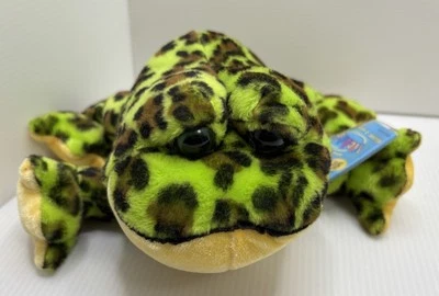 Ganz Webkinz HM114 Bull Frog Plush Stuffed Animal with unused Code NWT - Image 1 of 4
