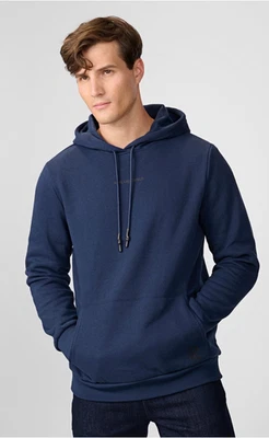 Sudadera con capucha Karl Lagerfeld Paris para hombre azul holgada manga larga, talla XXL Foto 1 de 4
