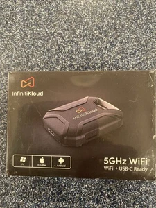 SEALED INFINITIKLOUD 5GHz WiFi Wireless Backup Transfer - Micro SD Compatible - Afbeelding 1 van 6