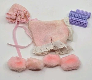SWEET DREAMS Wear Set Hat Nighty Slippers Roller G1 My Little Pony Wear VTG 1984 - Picture 1 of 5