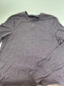 Damen Nike Dri-Fit UV UPF 40+ Langarm Laufshirt - Bild 1 von 7