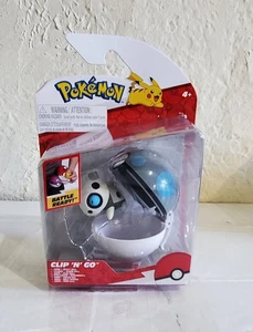 Pokémon Clip 'N' Go Aron with Heavy Ball Figure Set Battle Ready Jazwares New - Picture 1 of 10