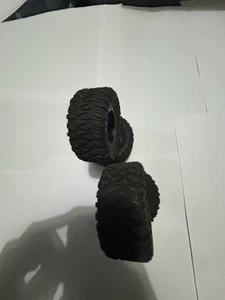 RC Car Wheels Treaded Tires Set of 4 - Picture 1 of 4