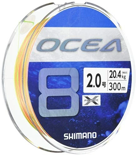 Shimano Ossia 8 5 Colors No. 2 300m Ld-a71s PE Line