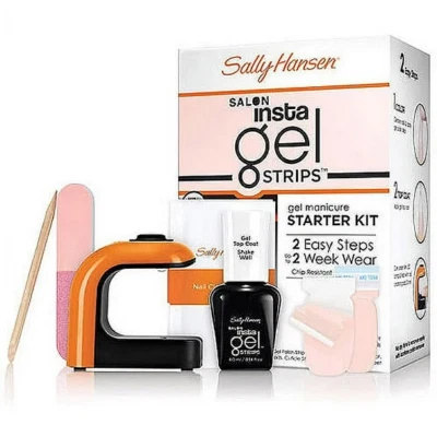 Sally Hansen Insta Tiras de Gel Gel Gel Manicura Kit de Inicio #40295 Shell We Dance Foto 1 de 2