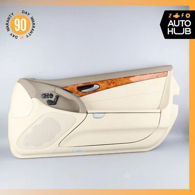 09-12 Mercedes R230 SL550 Panel de puerta interior lado del pasajero derecho beige OEM Foto 1 de 4