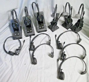 LOT OF 4 Sennheiser MB Pro 2 and 8 MB Pro 1 Wireless Headset UNTESTED - Picture 1 of 8