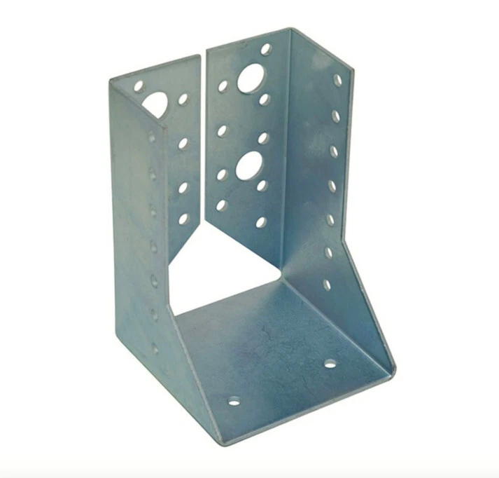 STAFFA SUPPORTO PIASTRA TRAVI PALO PILASTRO PILASTRI LEGNO MM 80x120  656 - Immagine 1 di 1