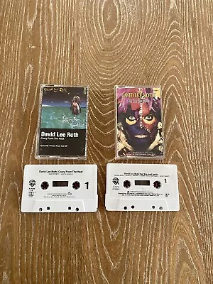 David Lee Roth Crazy From The Heat & Eat Em’ And Smile Cassette Tape 1985 - Image 1 of 4