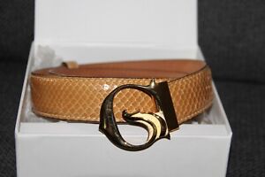 Pretty Belt Snake Camel To Be G Firenze Size 95 Or 42 Fr Good Condition