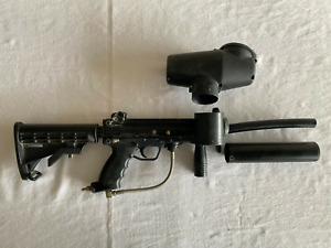 Tippman A-5 Paintball Gun BENT BARREL with Silencer