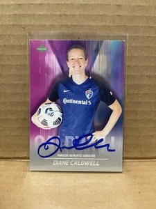 2021 Parkside NWSL Diane Caldwell Auto Signature Series Vol 2 Courage Manchester - Picture 1 of 2
