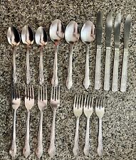 Vintage Stainless Silverware Lot Of 17