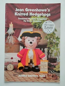 Jean Greenhowe's Knitted Hedgehogs Knitting Pattern Booklet - Memory Keepsakes - Picture 1 of 17