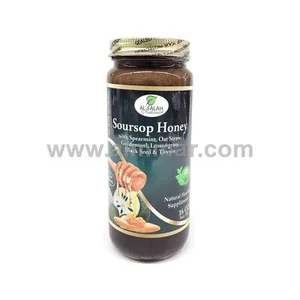 Soursop Honey with Spearmint,Oat Straw,Goldenseal,Lemongrass,Black Seed & Thyme - Picture 1 of 2