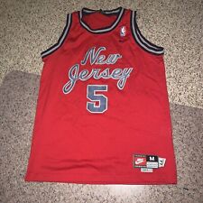 New Jersey Nets Jersey Jason Kidd #5  Nike Swingman Men's Sz M Medium Vintage