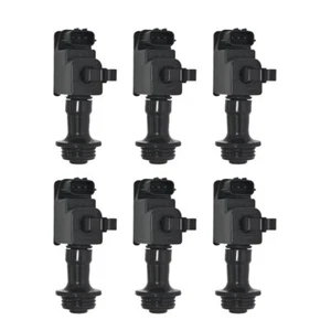 6PC Ignition Coil JNS163 for Nissan Skyline Stagea 1999-2001 MCP1440 2.5L - Picture 1 of 5