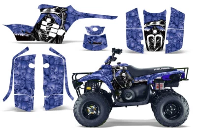 Calcomanías adhesivas gráficas ATV para Polaris Trail Boss 330 04-09 REAPER U Foto 1 de 2