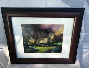 DEE ANDREINI SMALL PRINT signed ORIGINAL Framed From PAINTING 1980 - Picture 1 of 7