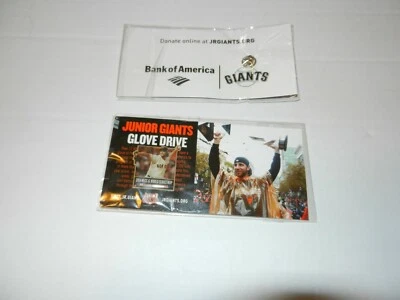 SF GIANTS MADISON BUMGARNER 2014 МИРОВАЯ СЕРИЯ MVP JUNIOR ПЕРЧАТКА ПРИВОД ЗНАЧОК SGA НОВЫЙ - Изображение 1 из 2