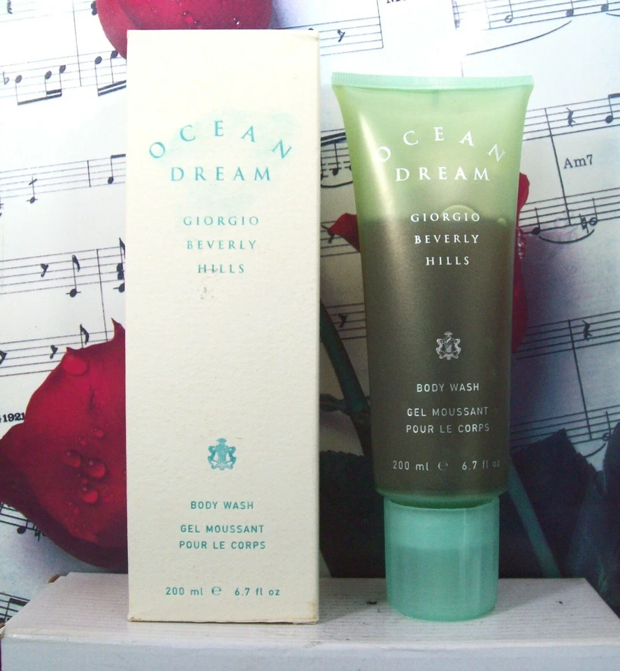  Giorgio Beverly Hills Ocean Dream Body Wash 6.7 FL. OZ. Vintage - Image 1 of 1
