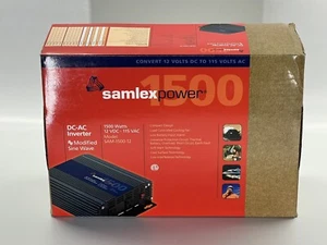 Samlex Power SAM-1500-12 DC-AC Inverter 1500 WATTS 12 VDC - 115 VAC - Picture 1 of 5