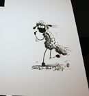 Shaun The Sheep Limited Edition Numbered Lithograph Poster Promo Promotional